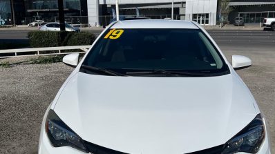 TOYOTO COROLLA LE 2019